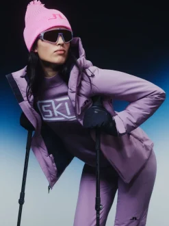 J.Lindeberg Pink Ski Miracle Knitted Snow Suits