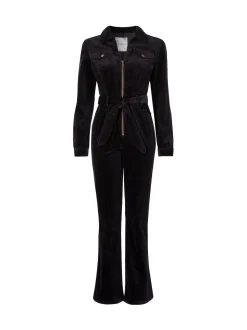 Joe Browns Black Stretch Fit Darcy Cord Jumpsuit