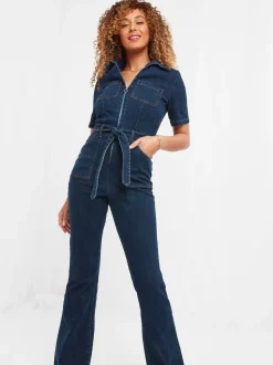Joe Browns Blue Roxie Denim Jumpsuit