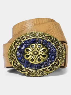 Joe Browns Brown Intricate Embossed Belt