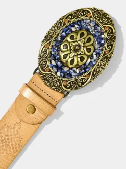 Joe Browns Brown Intricate Embossed Belt