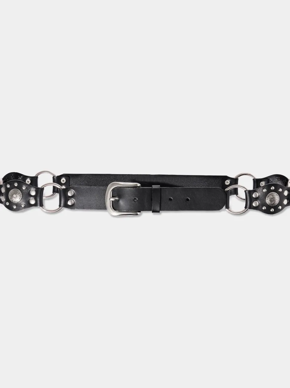 Joe Browns Brown Studded Leather Belt