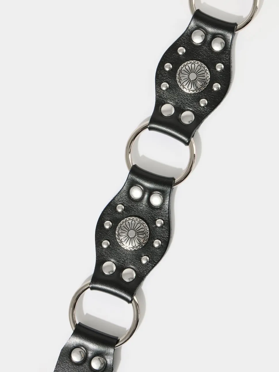 Joe Browns Brown Studded Leather Belt