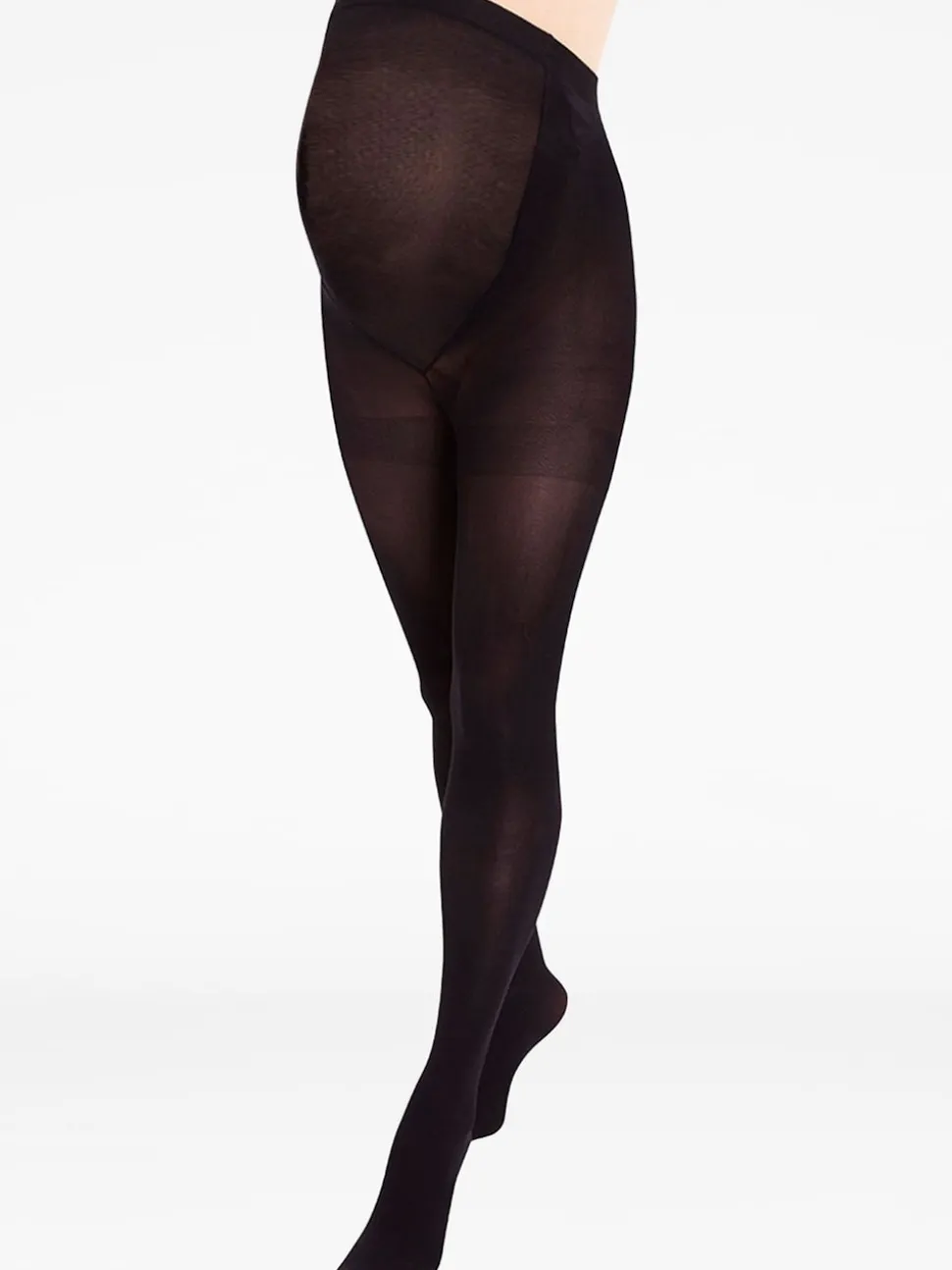 JoJo Maman Bébé Black 60 Denier Ultimate Maternity Support Tights