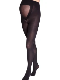 JoJo Maman Bébé Black 100 Denier Ultimate Maternity Support Tights