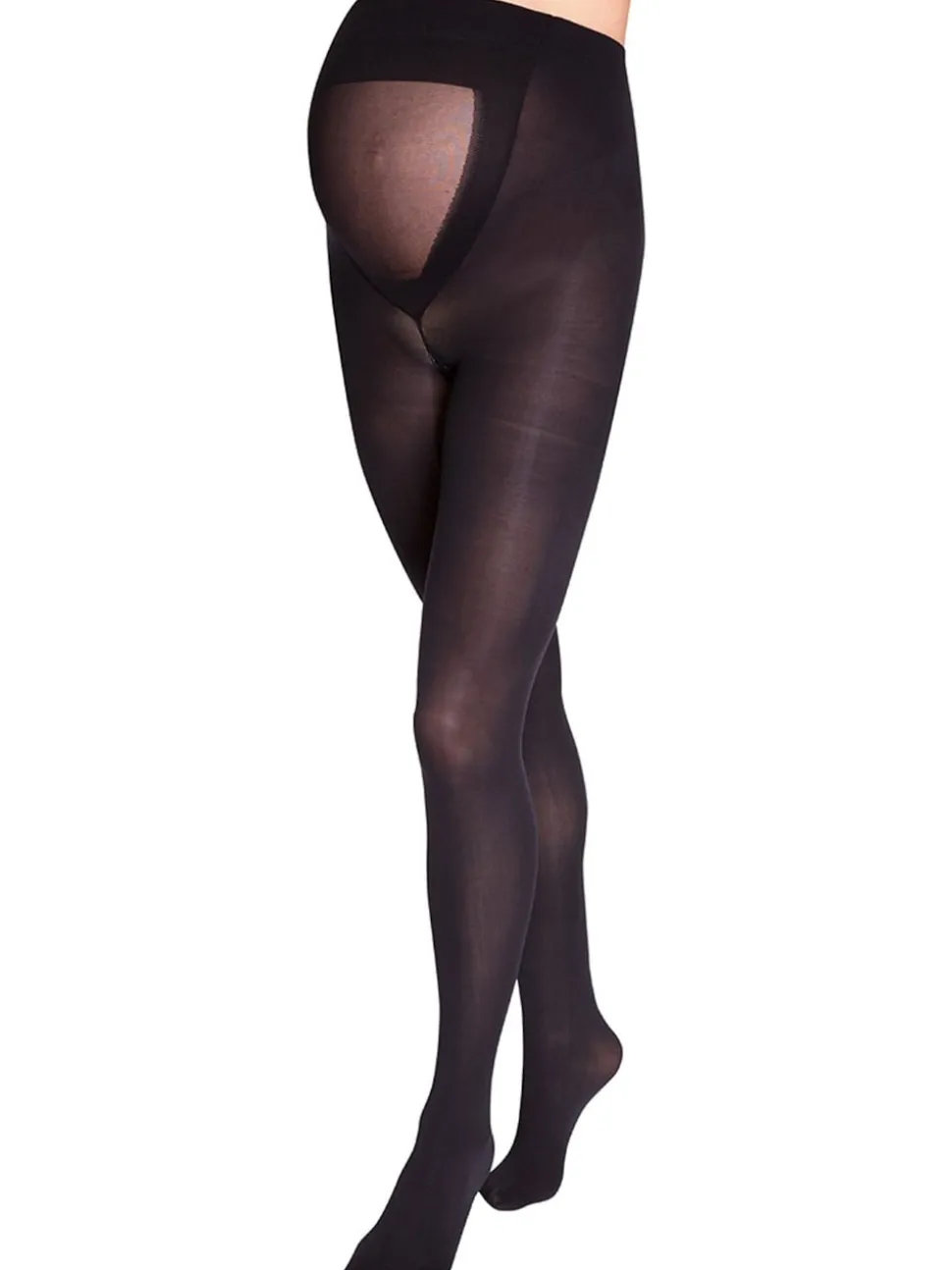 JoJo Maman Bébé Black 100 Denier Ultimate Maternity Support Tights