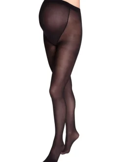 JoJo Maman Bébé Black 50 Denier Supersoft Maternity Tights Black