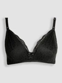 Jojo Maman Bébé Black 2 Pack Lace Bras