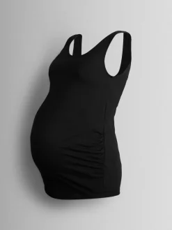 JoJo Maman Bébé Black 2-Pack Maternity Vests