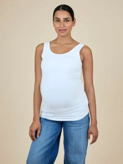 JoJo Maman Bébé Black 2-Pack Maternity Vests