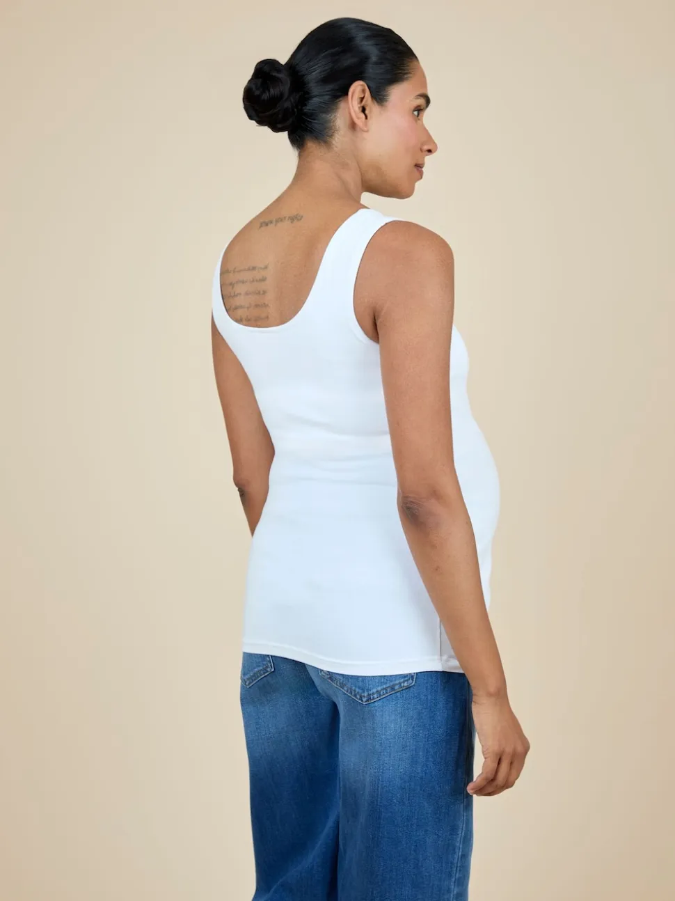 JoJo Maman Bébé Black 2-Pack Maternity Vests