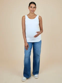 JoJo Maman Bébé Black 2-Pack Maternity Vests
