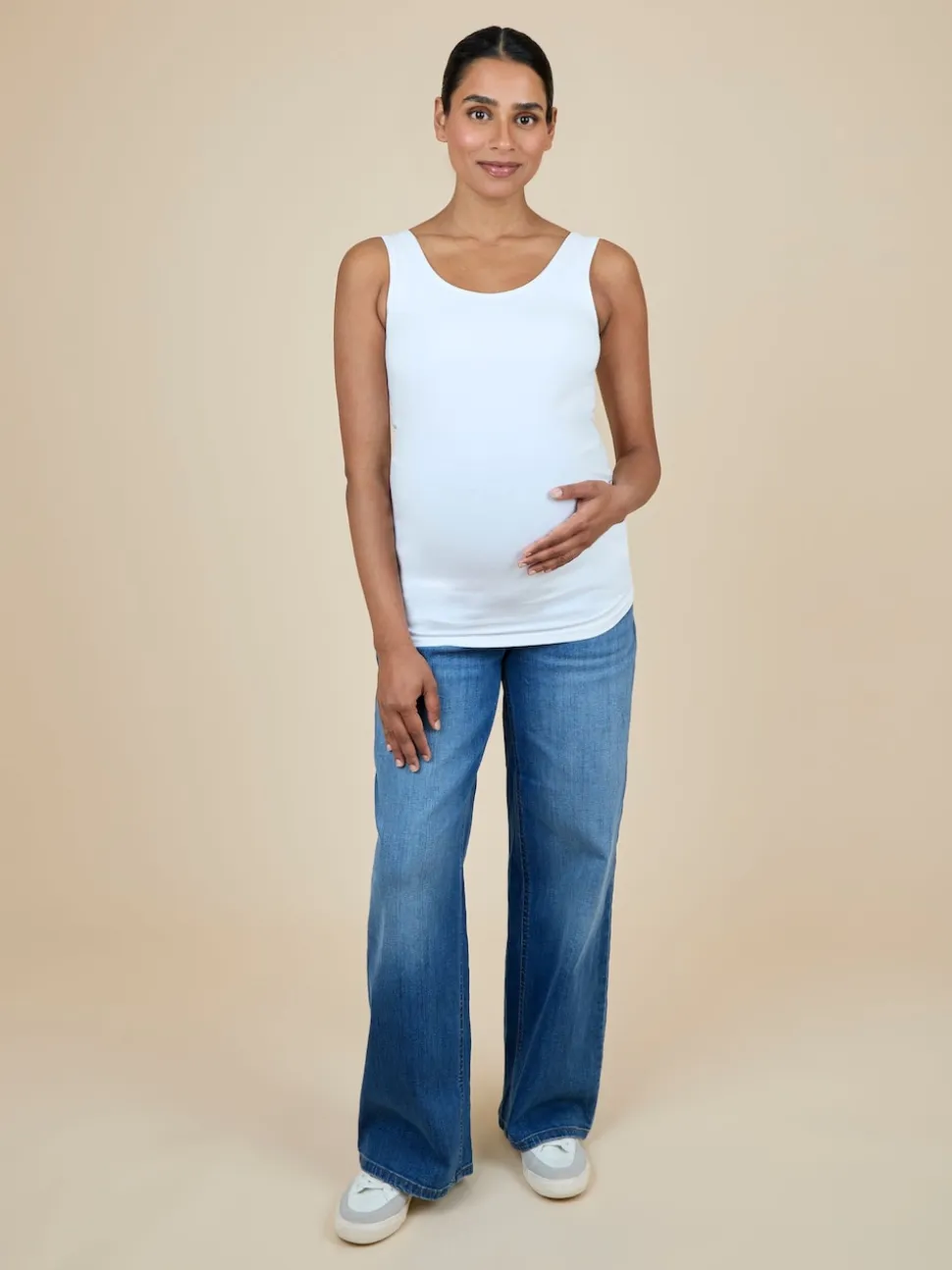 JoJo Maman Bébé Black 2-Pack Maternity Vests