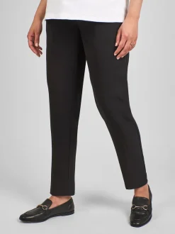 JoJo Maman Bébé Black Tapered Maternity Trousers