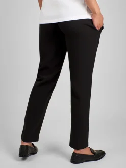 JoJo Maman Bébé Black Tapered Maternity Trousers