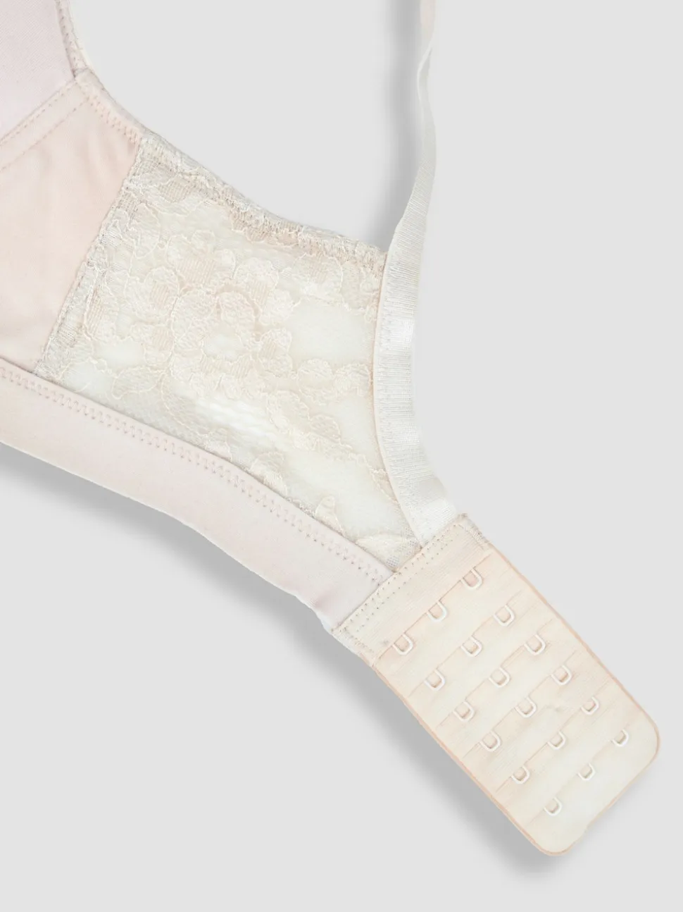 JoJo Maman Bébé Natural Nude Emma-Jane Lace Trim Nursing T-Shirt Bra