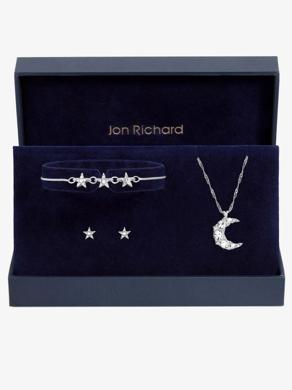 Jon Richard Silver Plated Celestial Trio Set - Gift Box