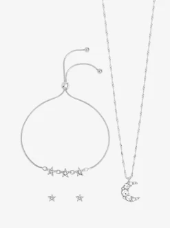 Jon Richard Silver Plated Celestial Trio Set - Gift Box