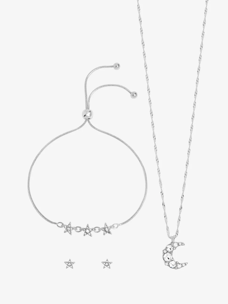 Jon Richard Silver Plated Celestial Trio Set - Gift Box