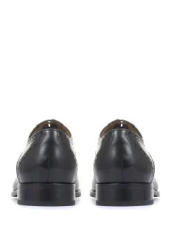 Jones Bootmaker Black Maynard Leather Oxford Brogues