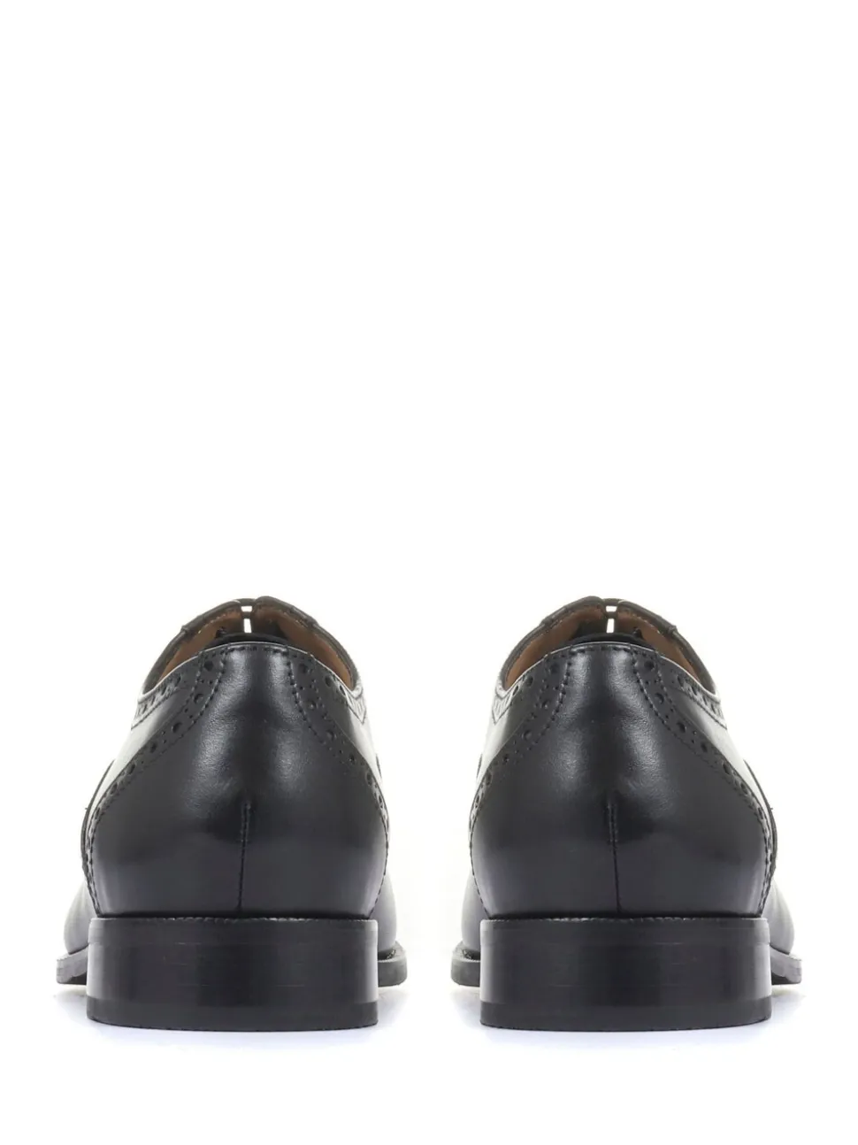 Jones Bootmaker Black Maynard Leather Oxford Brogues