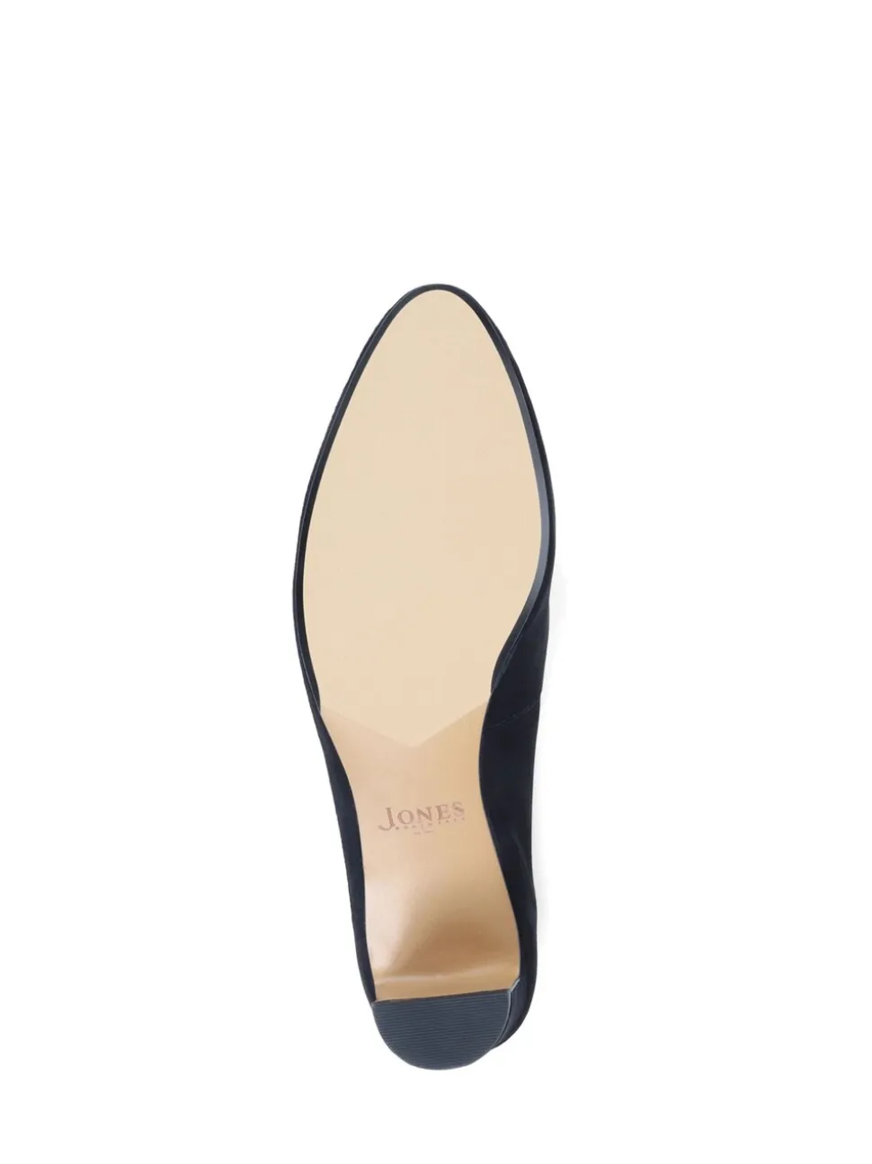 Jones Bootmaker Black Zoey Leather Court Shoes