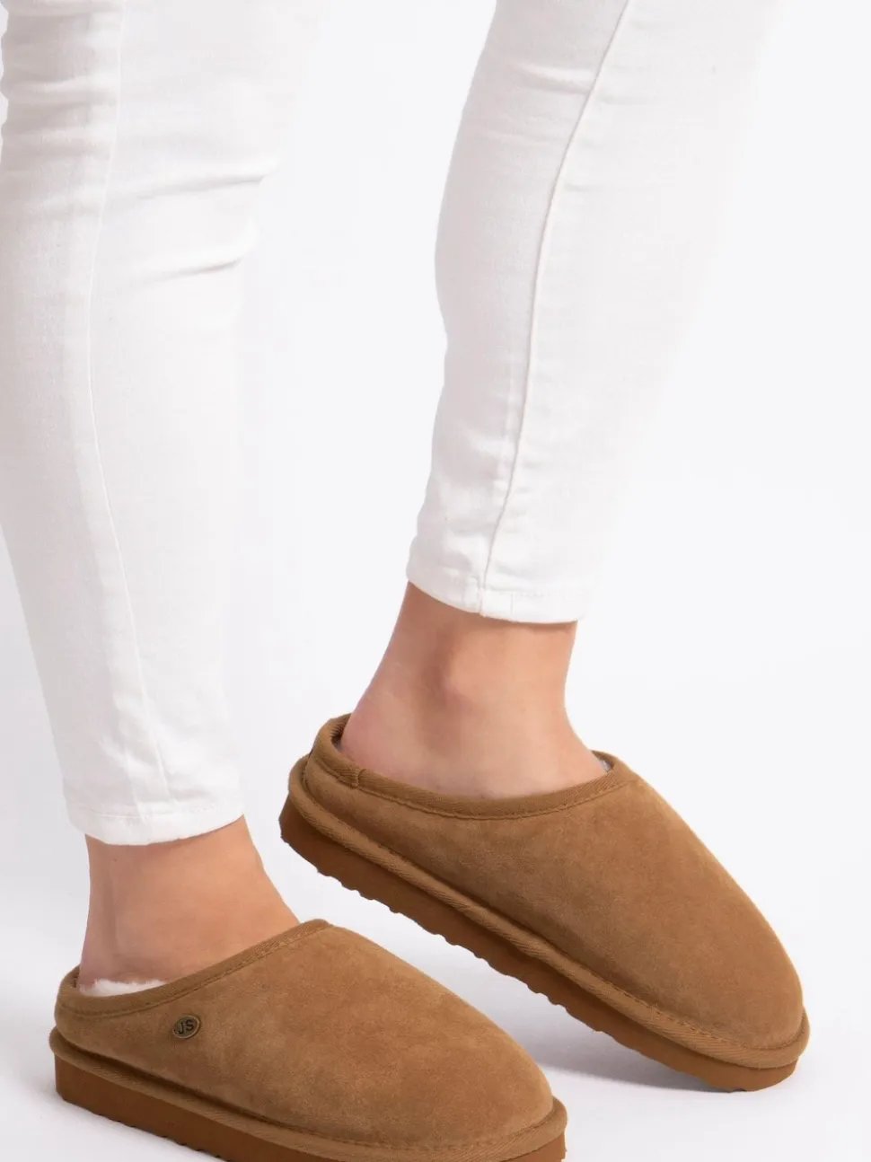 Just Sheepskin™ Brown Ladies Kara Slipper