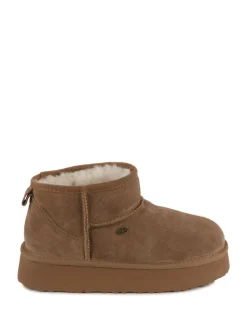Just Sheepskin Ladies Lottie Sheepskin Mini Boots