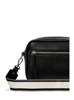 Katie Loxton Black Hallie Cross-Body Bag