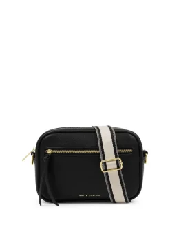 Katie Loxton Black Hallie Cross-Body Bag