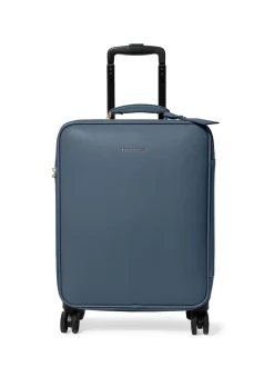 Katie Loxton Blue Oxford Cabin Suitcase