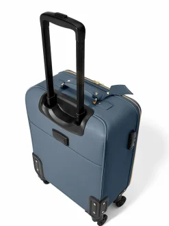 Katie Loxton Blue Oxford Cabin Suitcase