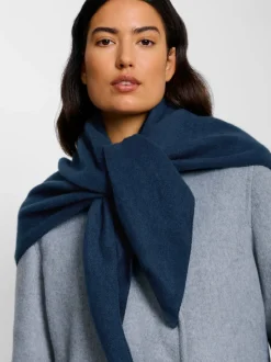 Katie Loxton Blue Triangle Blanket Scarf