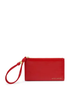 Katie Loxton Red Large Arden Braided Wristlet Purse