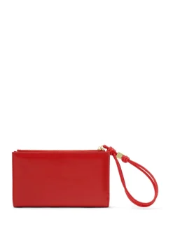 Katie Loxton Red Large Arden Braided Wristlet Purse