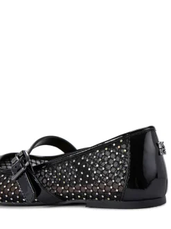 KG Kurt Geiger Black Grey Nina Mesh Pumps