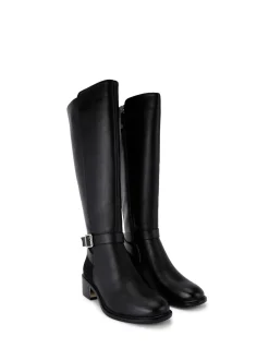 KG Kurt Geiger Black Helen High Leg Boots