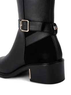 KG Kurt Geiger Black Helen High Leg Boots