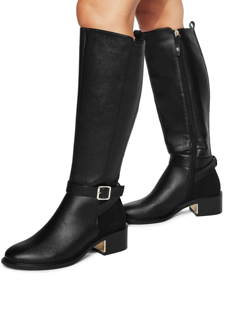 KG Kurt Geiger Black Helen High Leg Boots