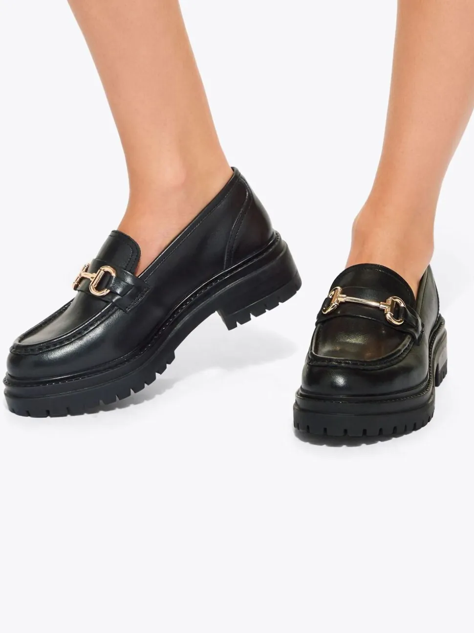 KG Kurt Geiger Black Tilly Bow Gem Shoes