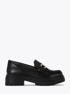 KG Kurt Geiger Black Tilly Bow Gem Shoes