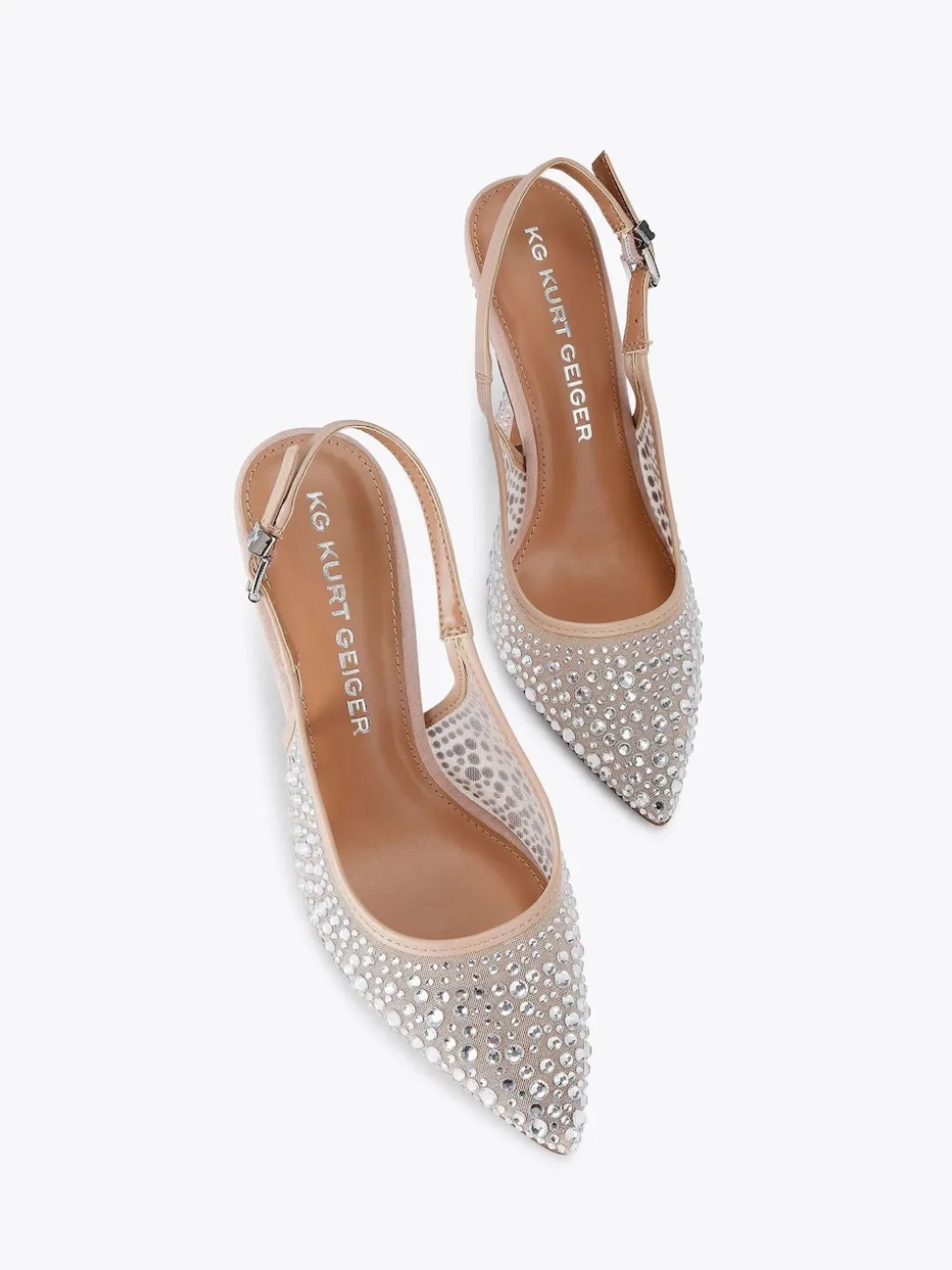 KG Kurt Geiger Pink Aria Gem Shoes