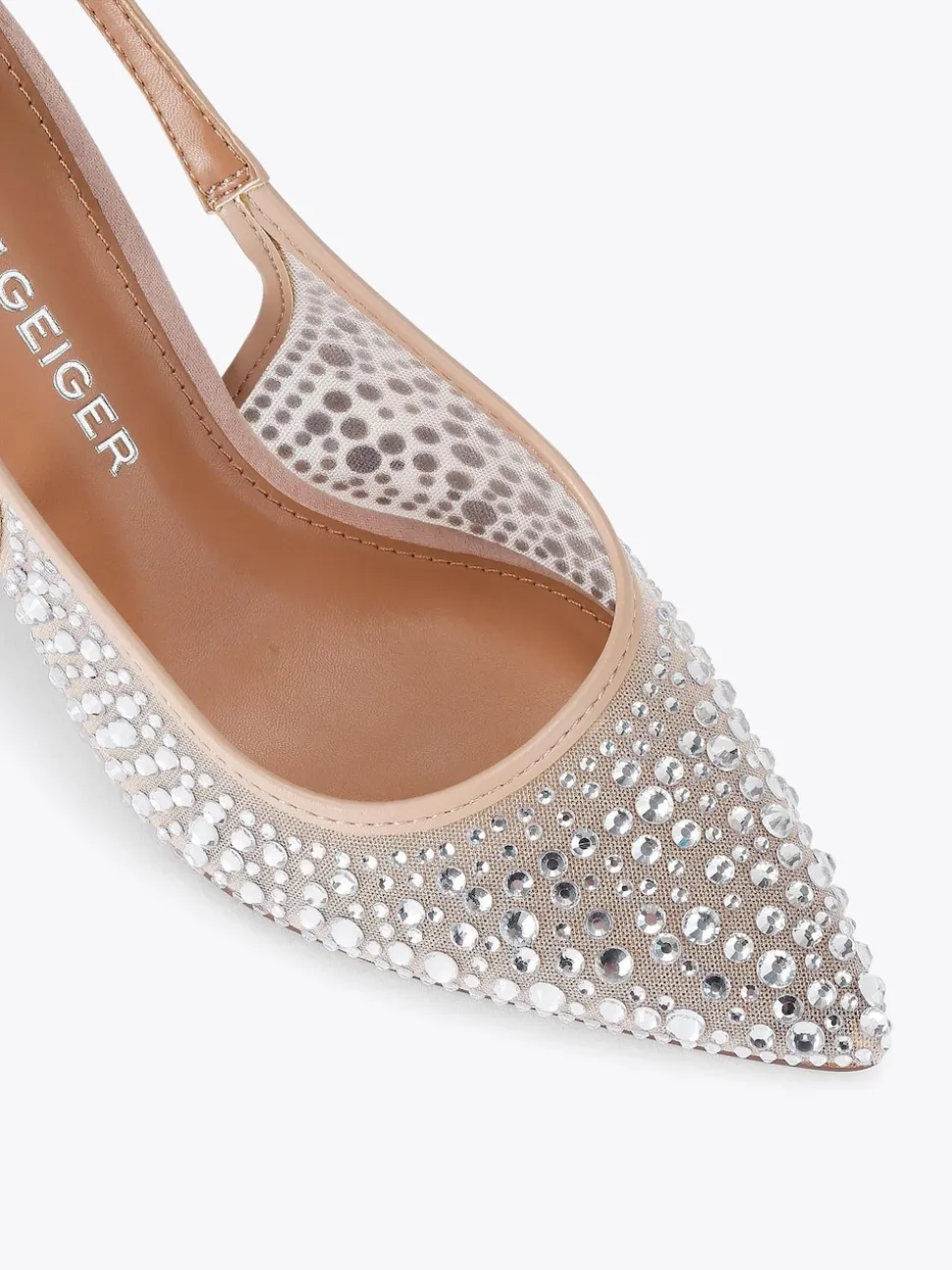 KG Kurt Geiger Pink Aria Gem Shoes