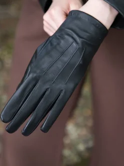 Lakeland Leather Black Blea Classic Gloves