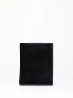 Lakeland Leather Black Herdwick Suede Purse