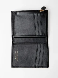 Lakeland Leather Black Herdwick Suede Purse