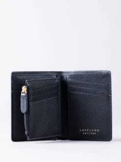 Lakeland Leather Black Newton Purse