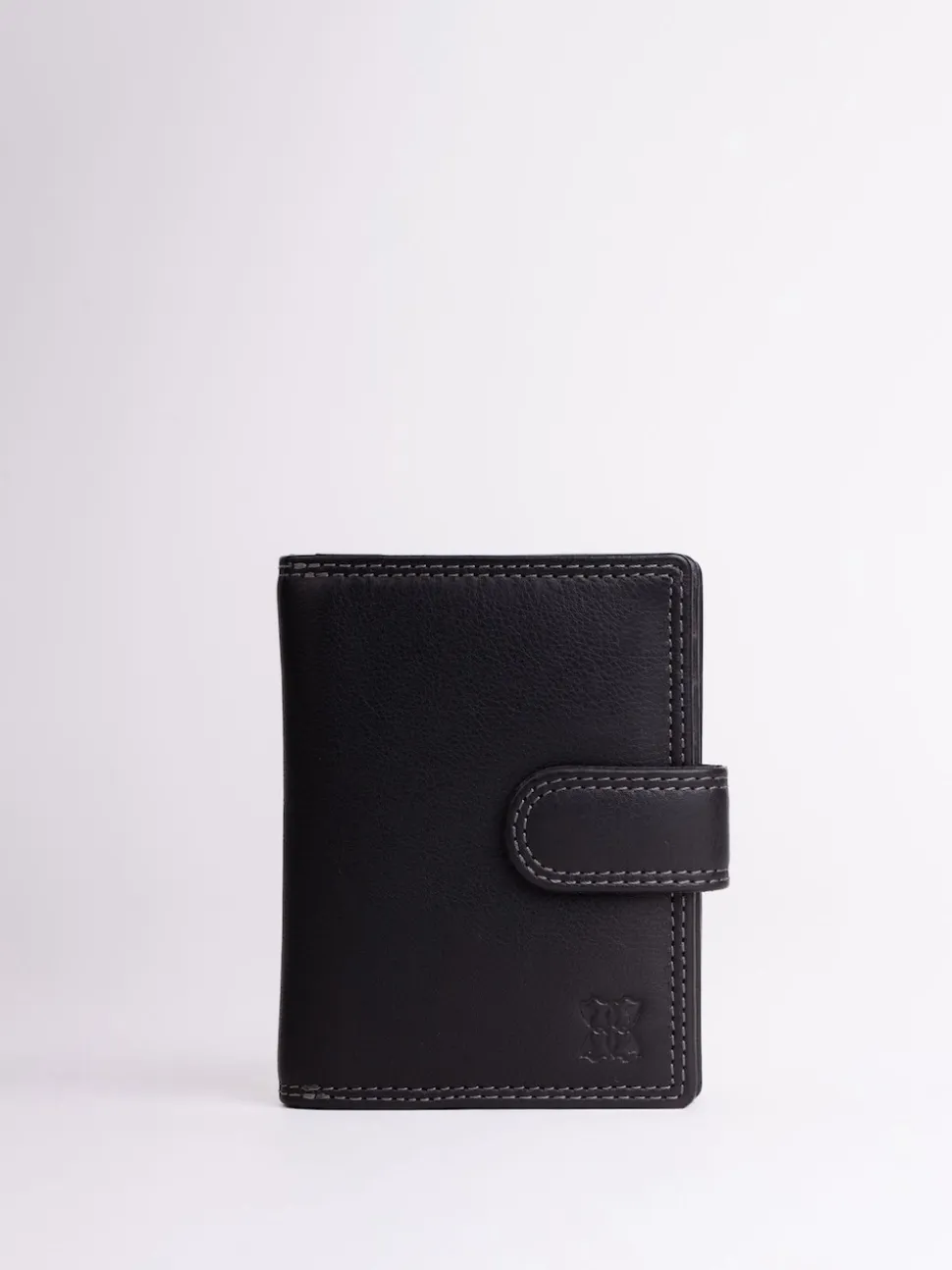 Lakeland Leather Black Small Tab Purse