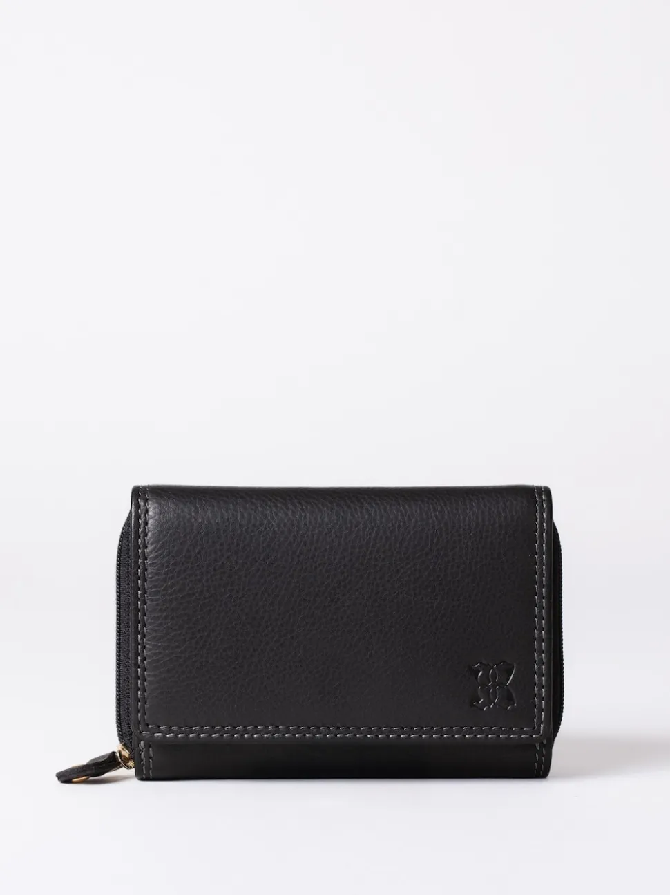Lakeland Leather Black Small Purse