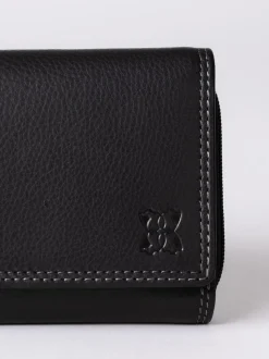 Lakeland Leather Black Small Purse